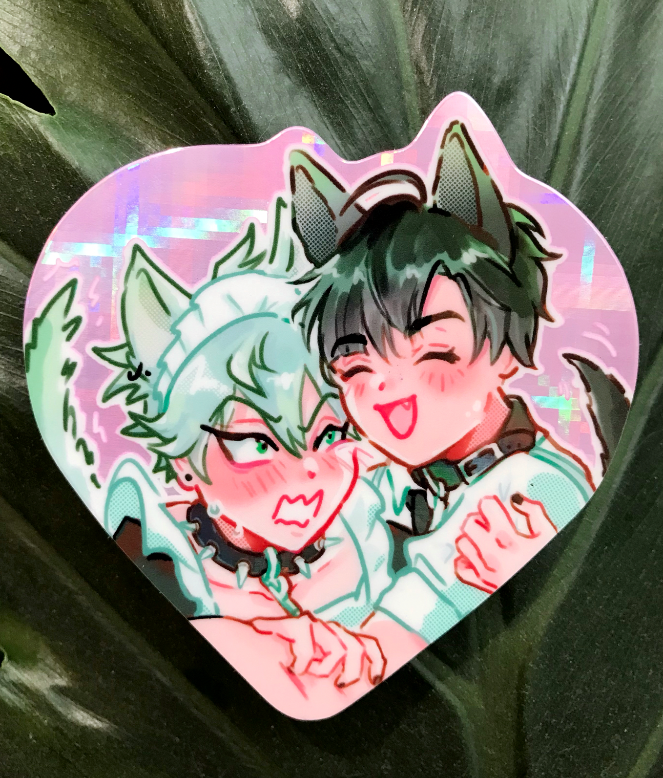 Cosmic Café IvanTill Holo Vinyl Sticker