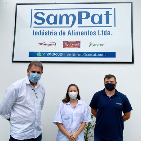Prefeito visita empresa Sampat
