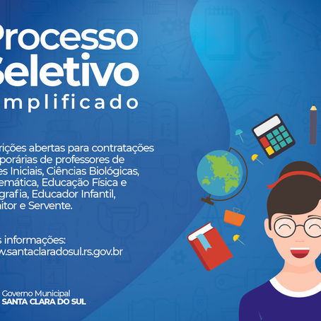 Município realiza processo seletivo na área da educação