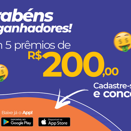 Ganhadores do Nota Fiscal Gaúcha de fevereiro