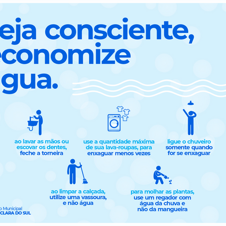 USO CONSCIENTE DA ÁGUA