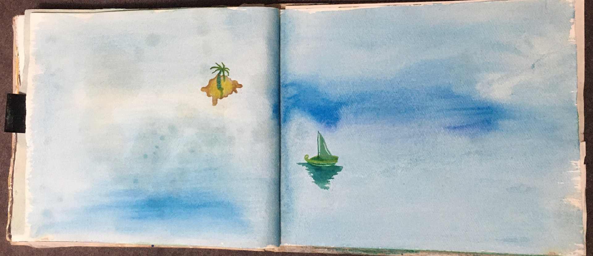 Sketchbook Outro Page - A3 Cotton