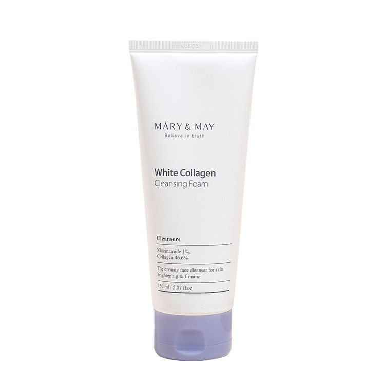 Miniatura: White Collagen Cleansing Foam - Oczyszczająca Pianka Kolagenowa - 150ml