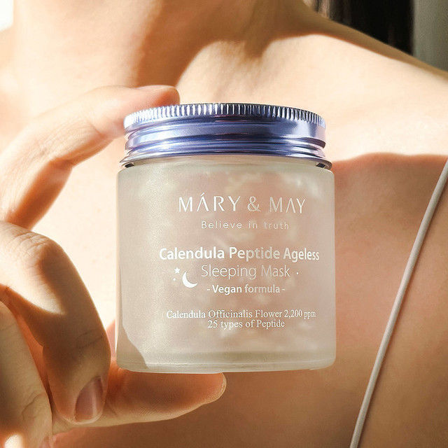 Miniatura: Calendula Peptide Ageless Sleeping Mask - Kojąca Maska Regenerująca - 110g