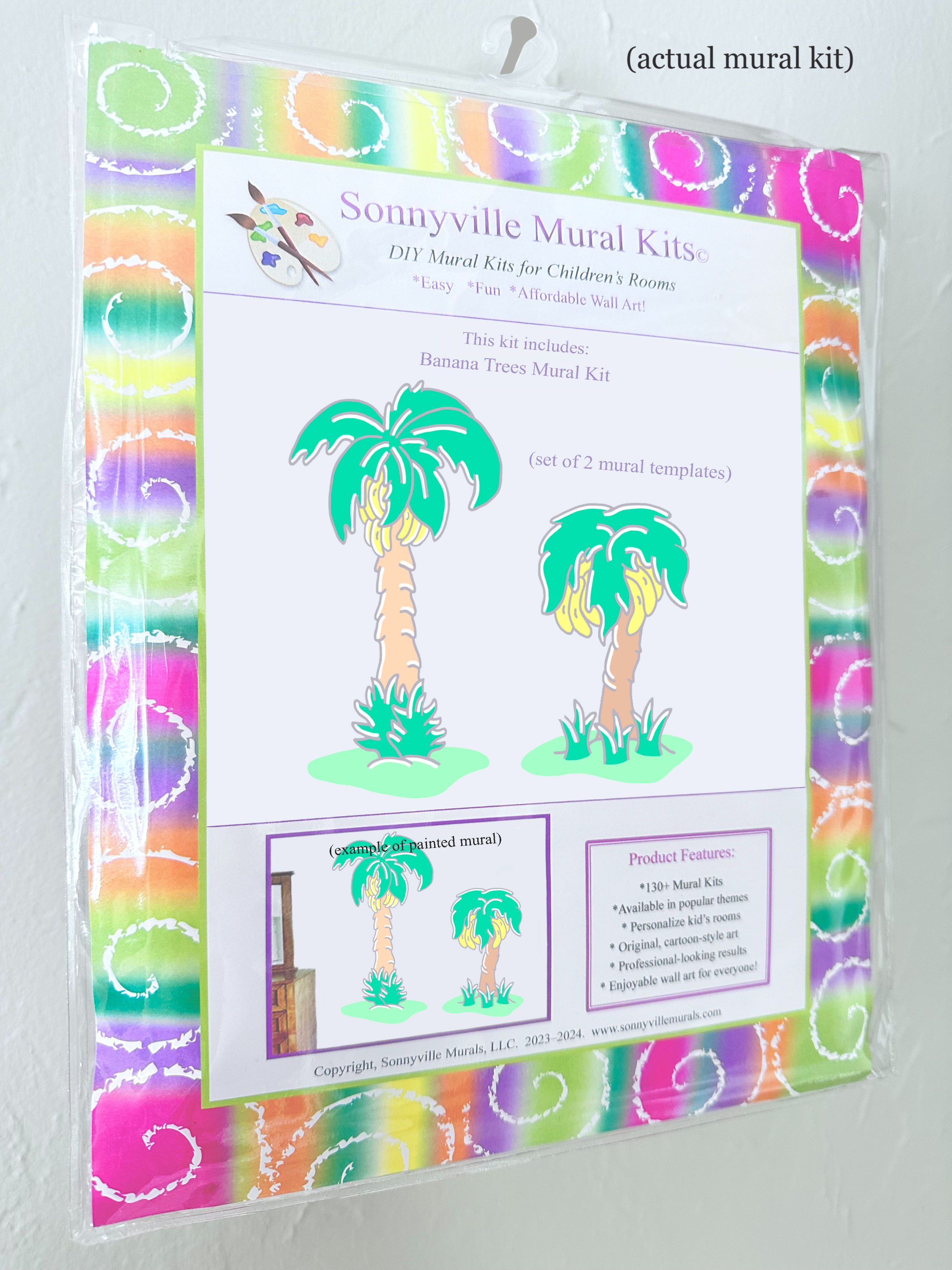 Banana Trees Mural Kit
