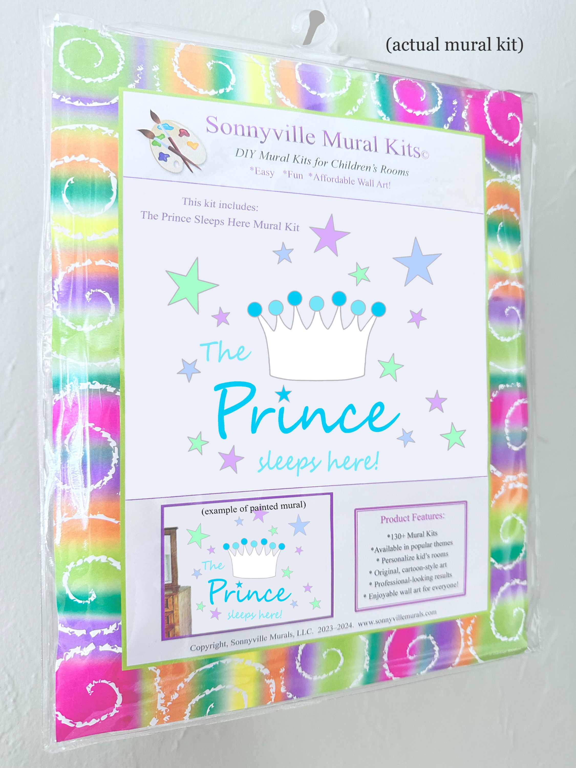 The Prince Sleeps Here Mural Kit