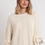 Miniature : Poncho ivoire
