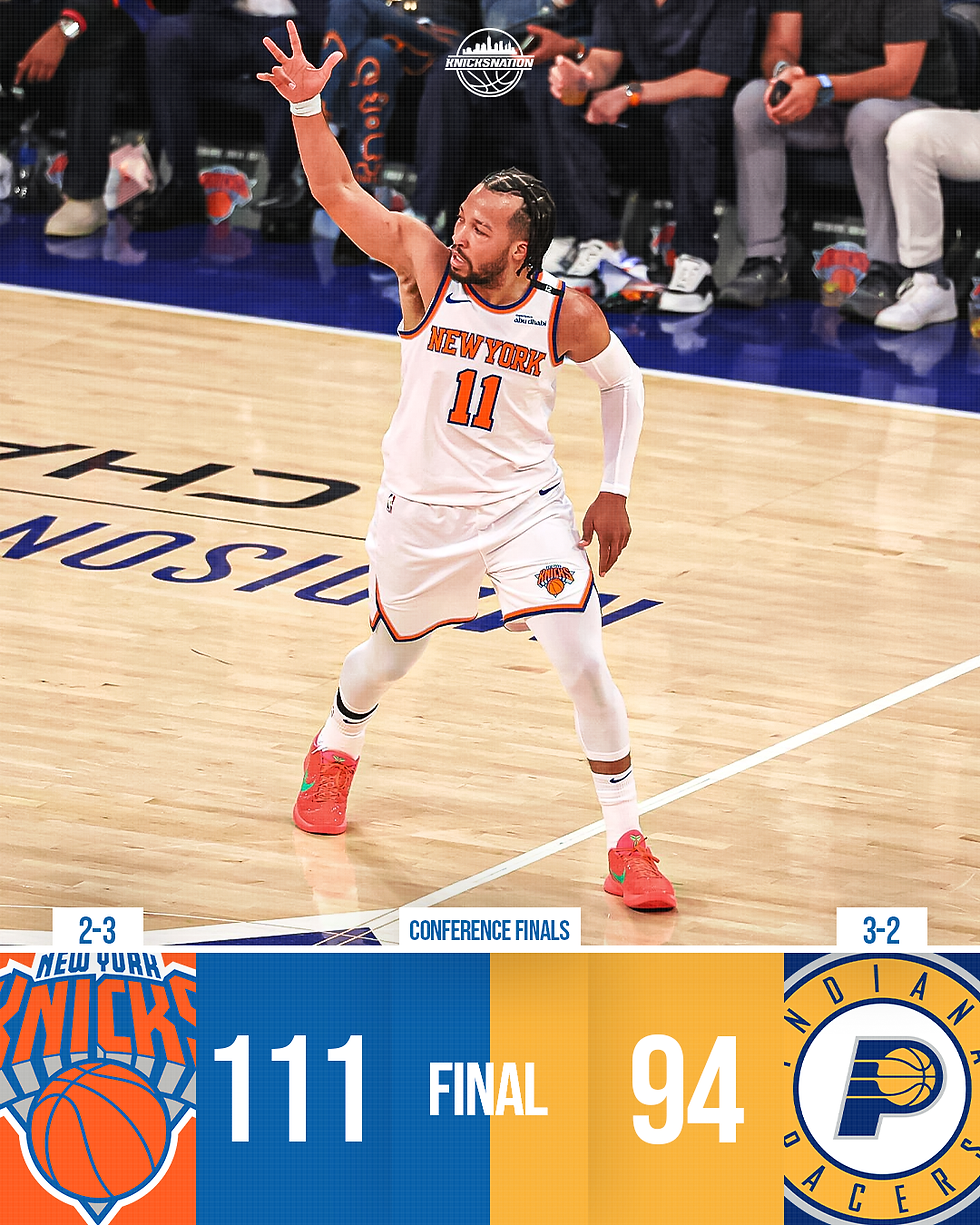 Knicks force a Game 6 after they beat the Pacers in the Garden!