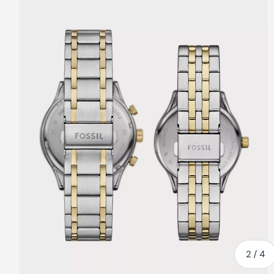 Miniatura: Set de relojes Fossil para dama y hombre

