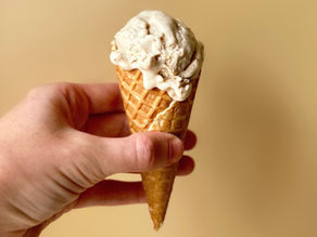 PB and banana frozen yog