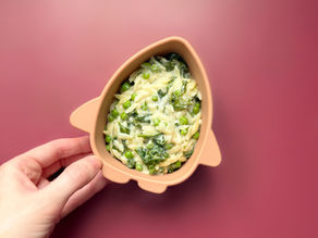 Creamy Kale & Pea Orzo
