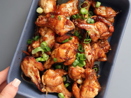 Honey chicken wings