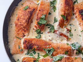 Creamy tuscan salmon