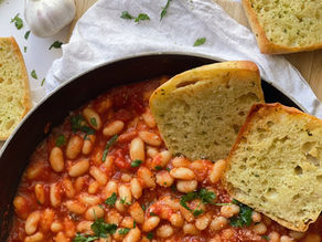 Tomato and herb cannellini beans