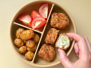 Chicken and broccoli nuggets