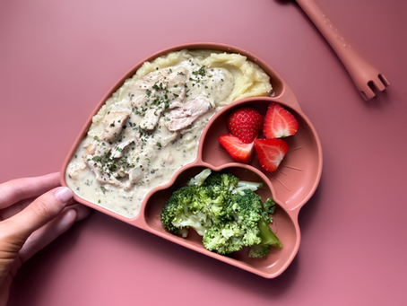 Slow Cooker Creamy Garlic Chicken