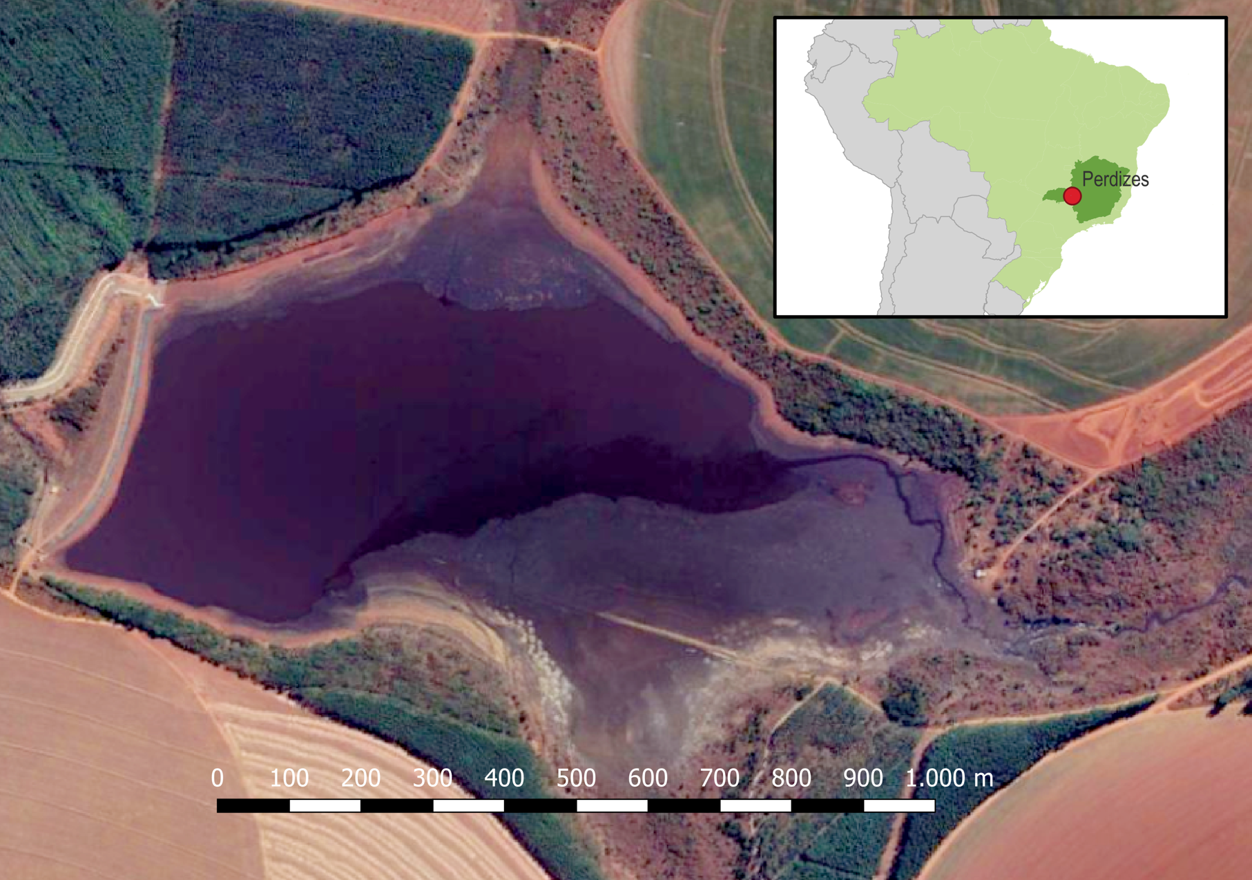 Controle volumétrico de açude