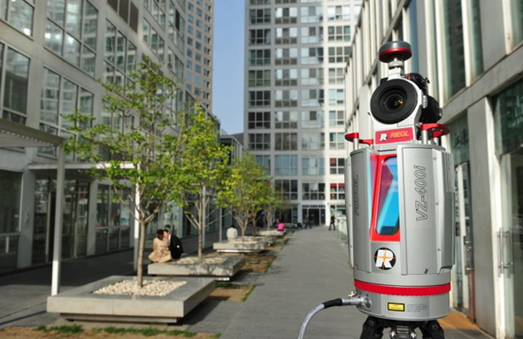 Laser Scanner Riegl VZ-400i.