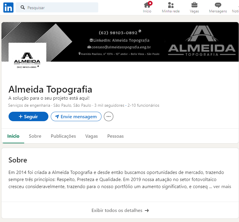 Conheça empresas de topografia que arrasam nas Redes Sociais.