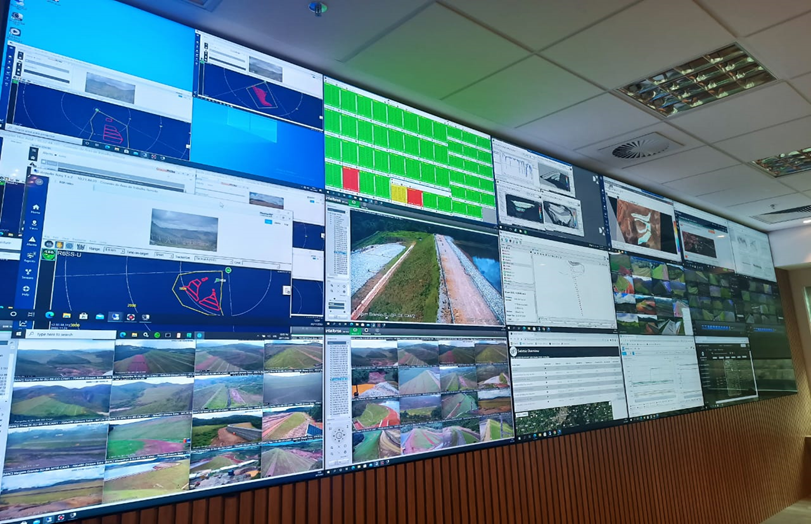 centro de monitoramento de barragens