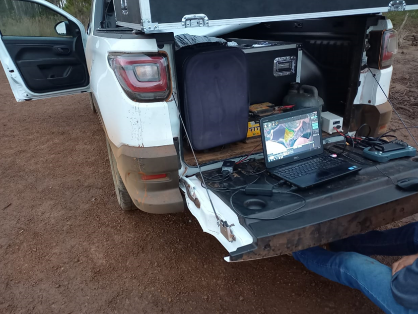 Controle volumétrico de açude