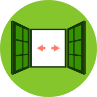 janela profissional da topografia