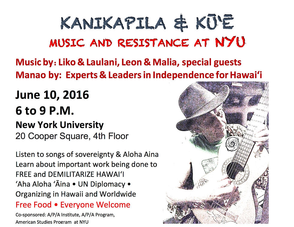 NYU - Kanikapila and KUE.2-1
