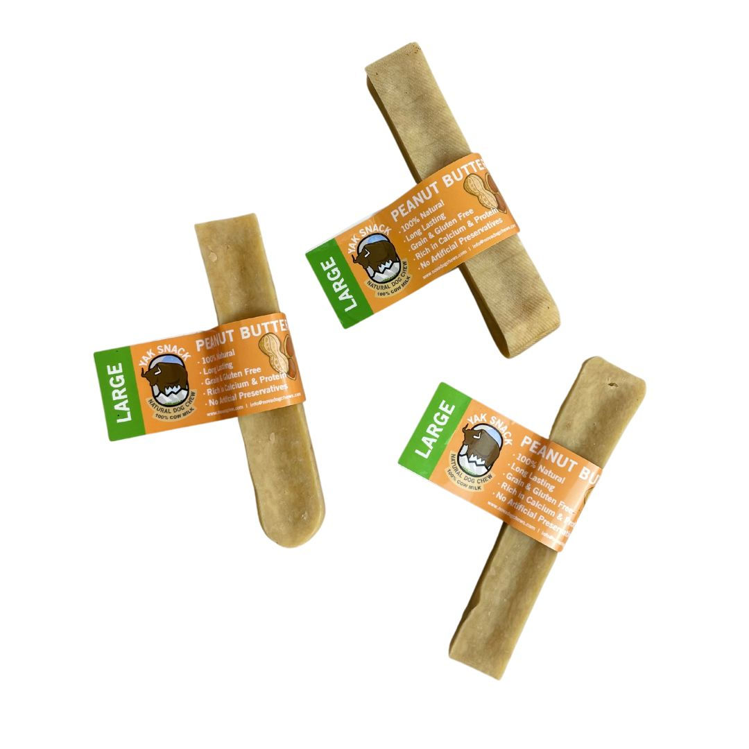 Nova Peanut Butter Yak Snack Large (140g - 150g) (15cm - 18cm)