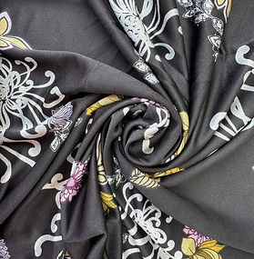 Jersey di Rayon Stampato tessuto