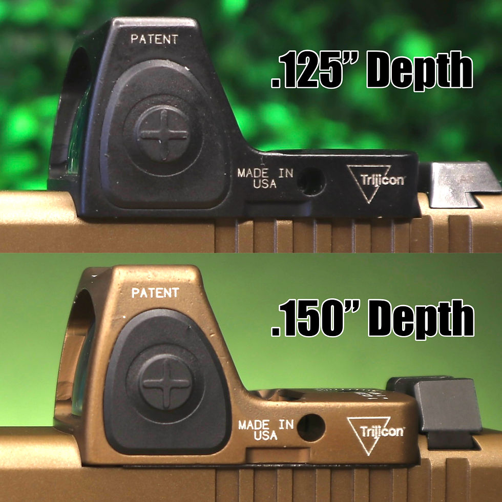 Thumbnail: Glock RMR Pattern (SRO, Holosun 507C, 508T, etc)  Optic Cut
