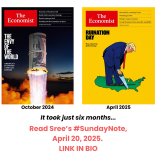 link to Sree's Sunday Note