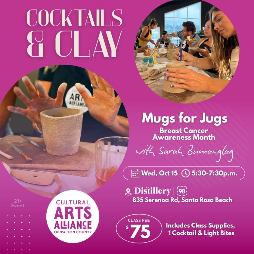 Cocktails & Clay at Distillery 98