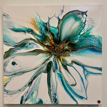 Sea Bloom I | Acrylic | 20 x 20