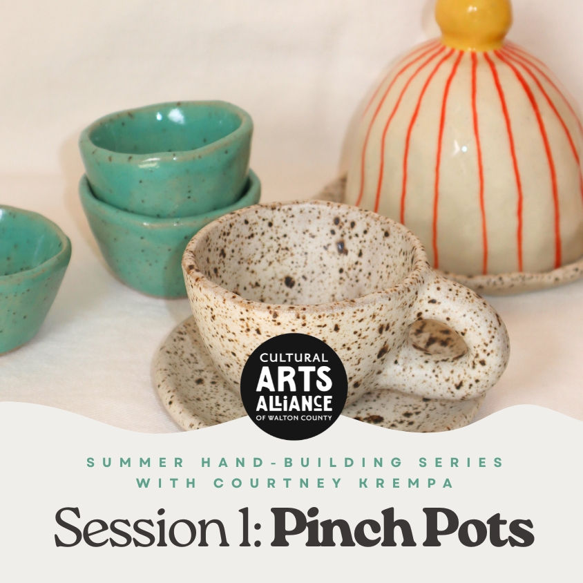 Summer Hand-building Series with Courtney Krempa: Pinch Pots