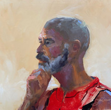 Cyclist | Oil | 16 x 20