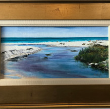 Camp Creek Meets the Gulf | Oil | 24 x 16
