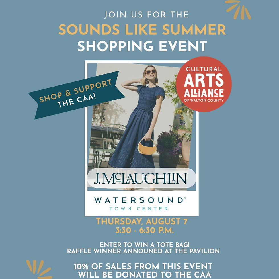 Special Shopping Event to Benefit CAA