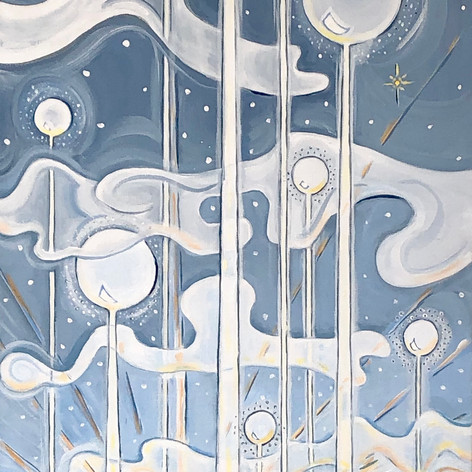 Divine Intelligence | Acrylic | 16 x 40