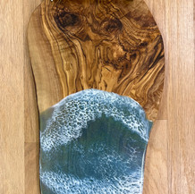 Charcuterie Board | Mixed Media | 10" x 20"