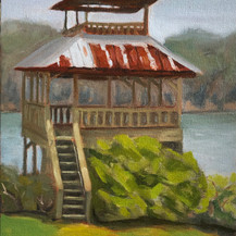 Tin Roof, Rusted | Oil | 17 x 14