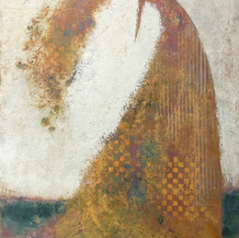 The Queen | Cold Wax & Oil | 24 x 36