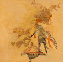 Flight of Fancy | Mixed Media | 23 x 23