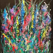 Picking Flowers | Acrylic | 18 x 24