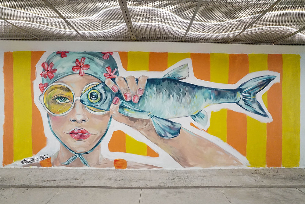 CAA Announces Installation of 10 Murals to Hwy 98 Pedestrian Underpass