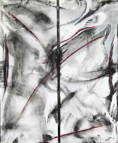 Cloud Illusions | Acrylic Mixed Media | 16 x 40
