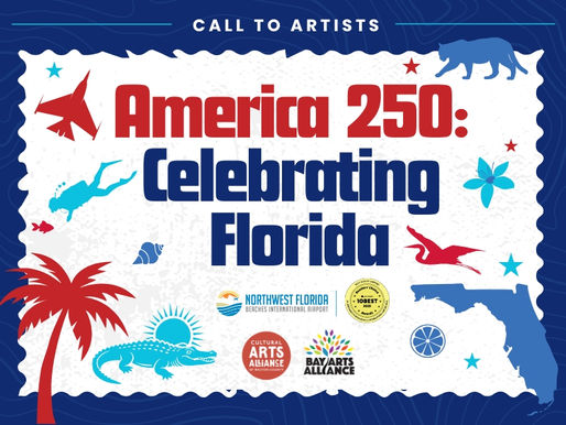 Calling All Artists: New America 250 Exhibition at Northwest Florida Beaches International Airport