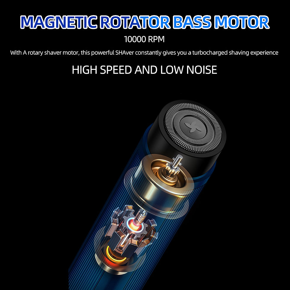 Thumbnail: Men's Mini Electric Shaver Rechargeable Razor Epilator Women's Shaving Machine f