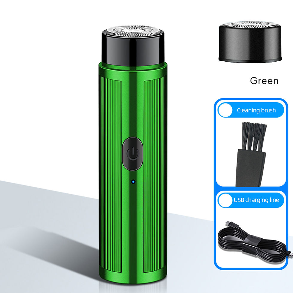 Thumbnail: Men's Mini Electric Shaver Rechargeable Razor Epilator Women's Shaving Machine f