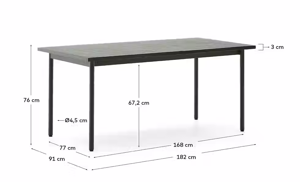Miniatura: Mesa exterior Maurina