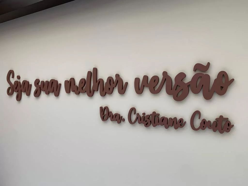 Logo PVC Expandido c/ pintura
